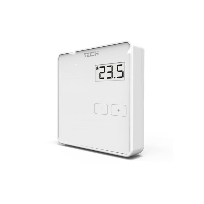 Virštinkinis neprogramuojamas patalpos termostatai TECH EU-294V1, balta