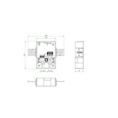 Oventrop uzstādīšanas kārbas 1022731