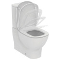 Pastatas unitazas su plonu lėtaeigiu dangčiu IDEAL STANDARD Tesi su AquaBlade technologija