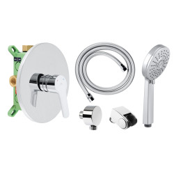 Pre-wall mixer sets RUBINETA Kubo-1F-UNO