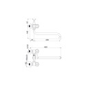 Bathroom faucet sets RUBINETA R-1 Globo (K-40)