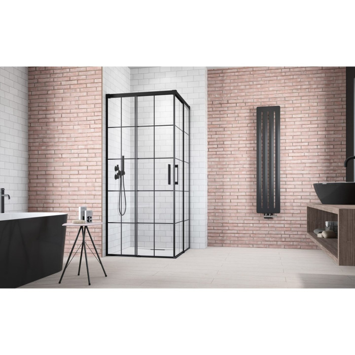 RADAWAY Idea Black KDD Factory shower
