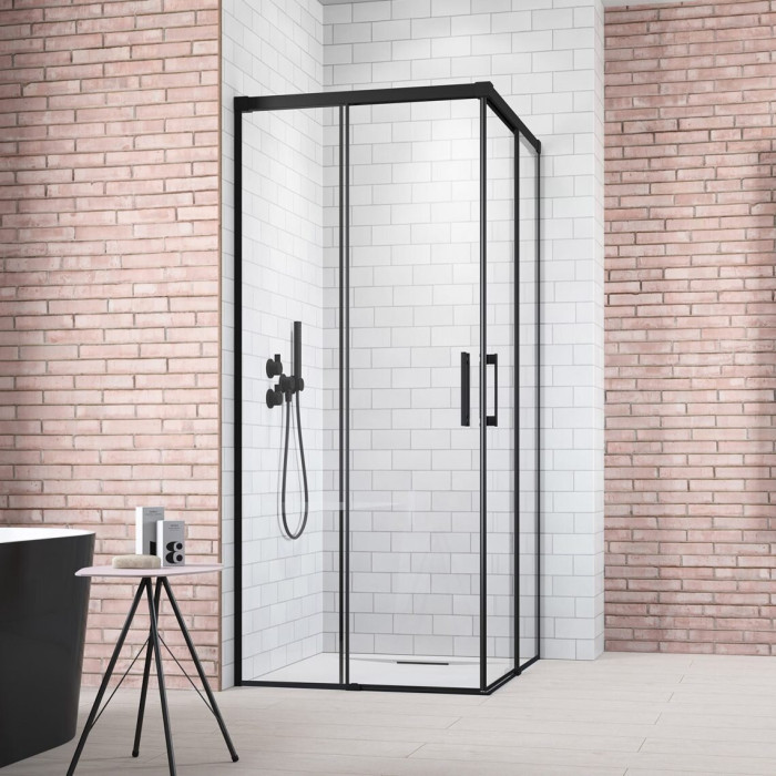 RADAWAY Idea Черный KDD Рамочный душ