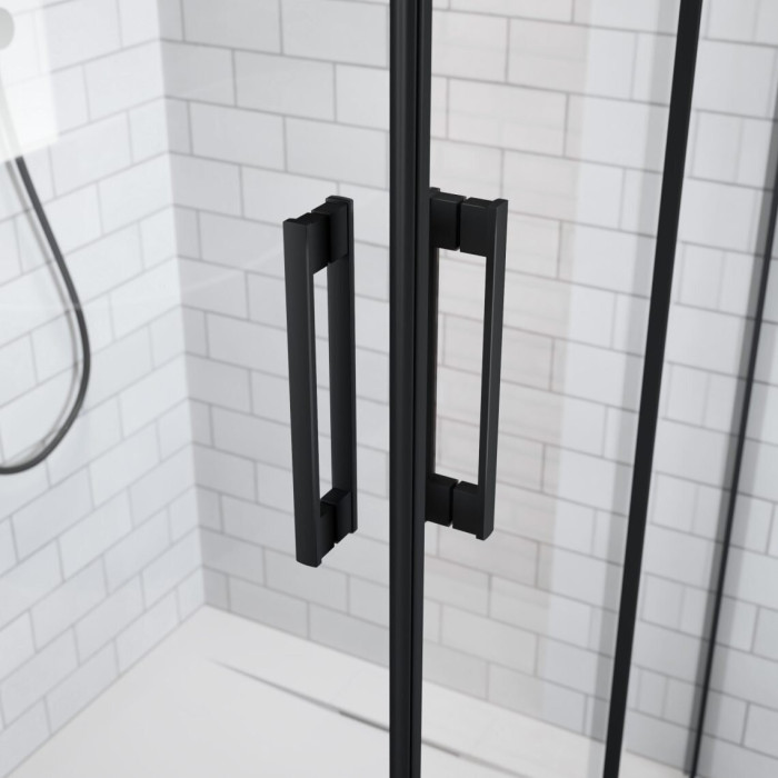 RADAWAY Idea Black KDD Frame shower