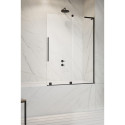 Kaheosaline lükandvannisein RADAWAY Furo SL Black PND II