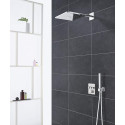 Pre-wall thermostatic shower sets GROHE Grohtherm SmartControl, brushed cool sunrise