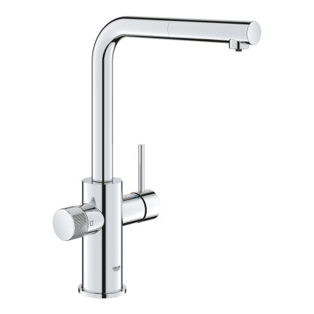 Kitchen (sink) faucet with retractable beak GROHE Blue Pure Minta, 30590000