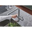 Virtuves (izlietnes) jaucējkrāns ar ievelkamu knābi GROHE Blue Pure Minta, 30590000