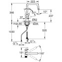 Virtuvė (plautuvės) maišytuvas GROHE Blue Pure Eurosmart Starter Kit su atbuliniu osmoso filtru, 30586000