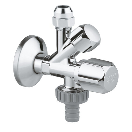Ventiili kämping GROHE 1/2"" x 3/8"" x 3/4", 22036000