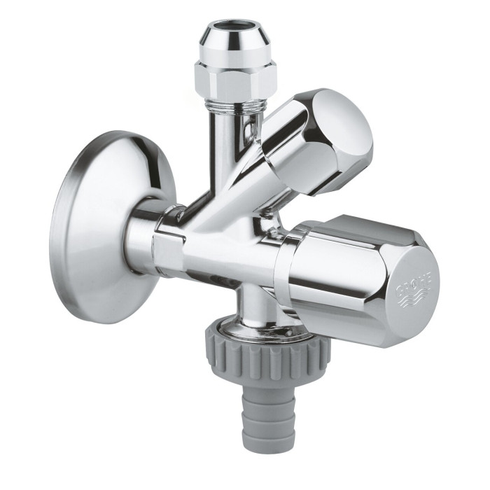 Vožtuvų kempingas GROHE 1/2"" x 3/8"" x 3/4"", 22036000