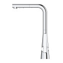Kitchennis (plautuvės) maišytuvas su ištraukiama žarnele GROHE Zedra, 32553002