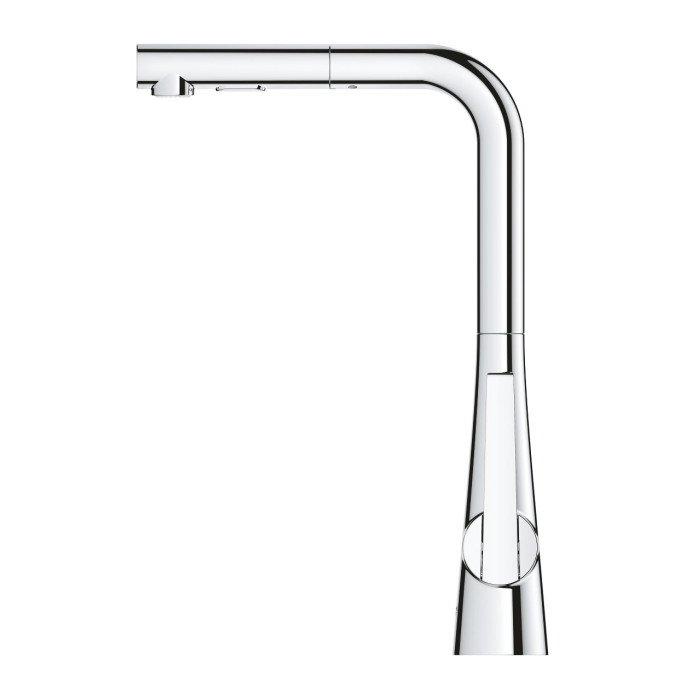 Sissetõmmatava voolikuga Kitchennis (valamu) kraan GROHE Zedra, 32553002