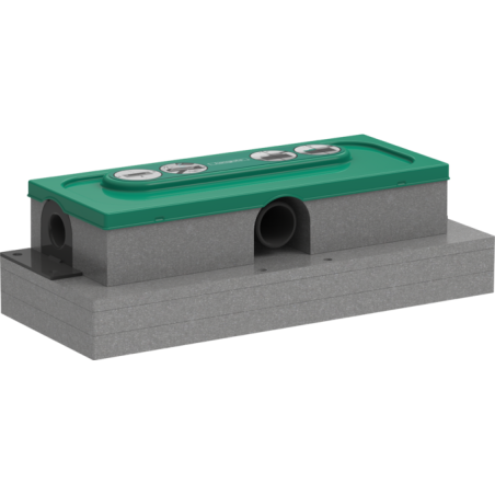 Нижняя часть для душевого канала HANSGROHE uBox Universal Base, 01000180