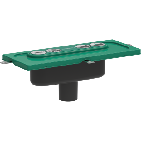 Duširenni alumine osa HANSGROHE uBox Universal Base vertikaalne, 01002180