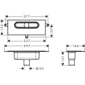 The lower part of the shower channel HANSGROHE uBox Universal Base vertical, 01002180