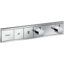 Potinkinis termostatinis dušas 4 in 1 komplektas HANSGROHE Rainfinity Showerpipe 360 1jet, chrome