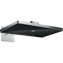 Seinale paigaldatav termostaatdušš 5 in 1 komplekt HANSGROHE Rainmaker Select 460 3jet, must/kroom
