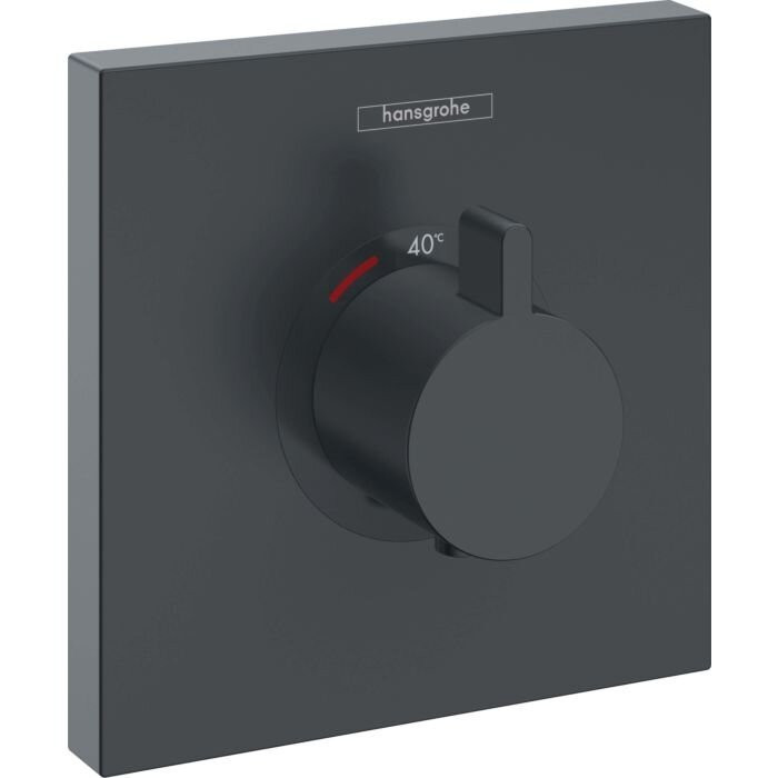 Pre-wall thermostatic shower 7 in 1 set HANSGROHE Pulsify S 260, 2jet, Matt Black
