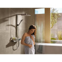 Thermostatic rain shower system HANSGROHE Raindance E Shower pipes 1jet, 27363000