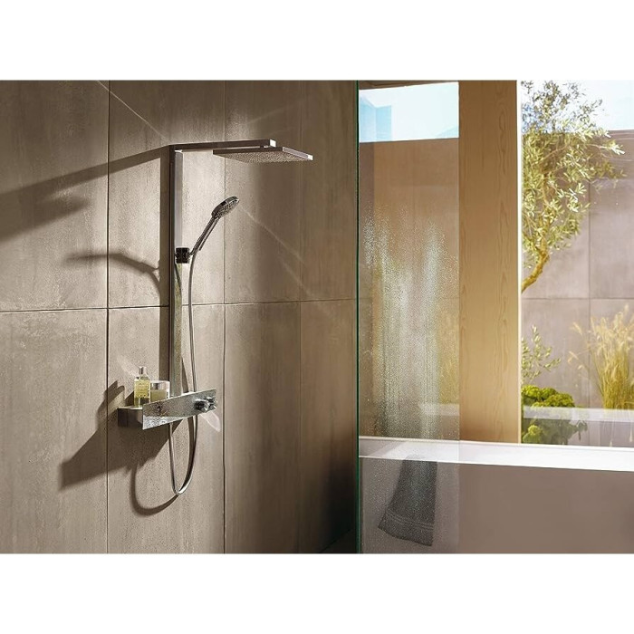 Thermostatic rain shower system HANSGROHE Raindance E Shower pipes 1jet, 27363000
