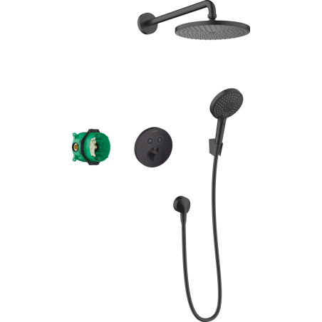 Potinkinis termostatinis dušas 7 in 1 komplekte HANSGROHE Raindance S, 27959670