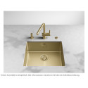 Sink stainless steel FRANKE Mythos Masterpeace BXM 210/110-50, gold