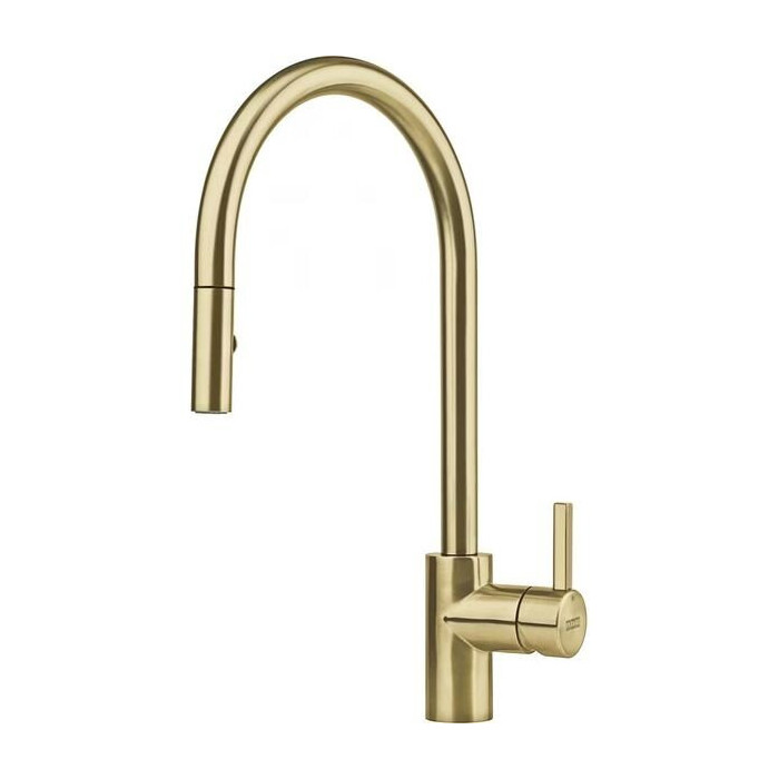 Kitchen (sinks) mixer FRANKE Eos-Neo with retractable hose, gold