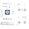 Subnet box for the MIXER GROHE Rapido SmartBox, 35604000