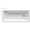 Acrylic rectangular bath RAVAK Classic II