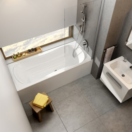 Acrylic rectangular bath RAVAK Campanula II