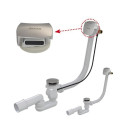 Siphon for bath RAVAK filling the bathtub with water 800 Click Clack, X01505