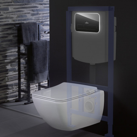 Vandens nuleidimo plokštelė VILLEROY & BOCH 200G su glass is LED shell, 921843RB