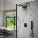 Subnet thermostatic shower set MARINER Eden B, set Matt Black