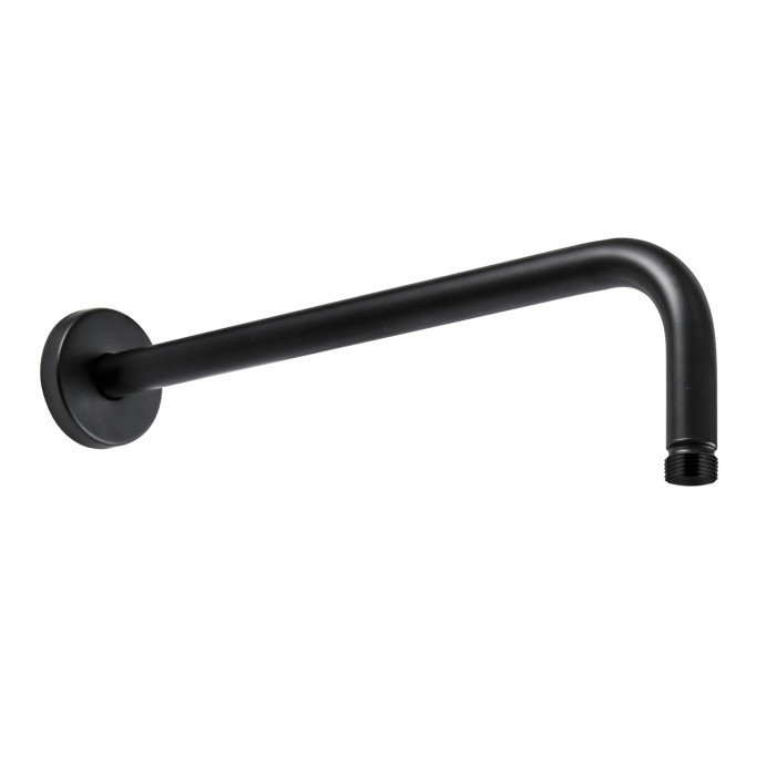 Pre-wall thermostatic shower set with wall holder MARINER Logica set, Matt Black