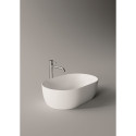 Монтируется на столешницу умывальник ALICE CERAMICA Unica 550 x 350 мм (выбор перьев)