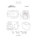 Представляем унитаз ALICE CERAMICA Nur