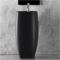Freestanding washbasin with hole for faucet ALICE CERAMICA Nur (selection of feathers)
