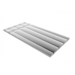 Dry system plate EPS 300 MEPAfloor 1200 x 600 x 25 mm, with aluminum