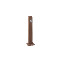 Декоративная водяная колонка GARANTIA Wood (темное дерево)