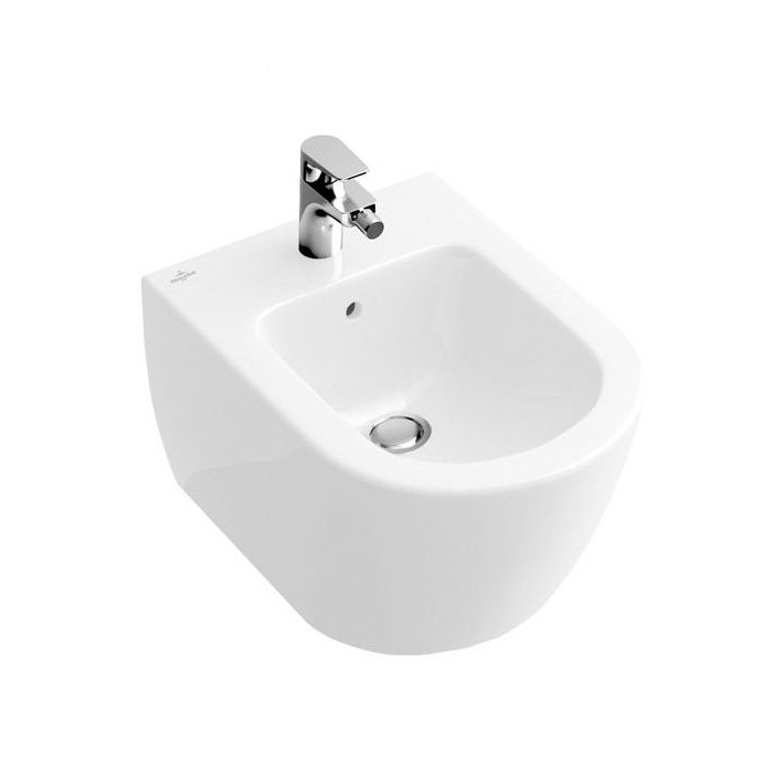 Подвесное биде VILLEROY & BOCH Subway 2.0, с покрытием Ceramic plus, 540000R1
