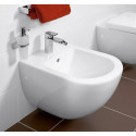 Suspended Bidet VILLEROY & BOCH Subway 2.0, with Ceramic plus coating, 540000R1