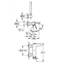 Baths - shower faucet set GROHE Plus, 33547003