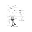 Valmusegisti HANSGROHE Vernis Shape 100, 71569670