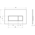 Pre-wall toilet (WC) frame sets RAVAK (4 in 1)