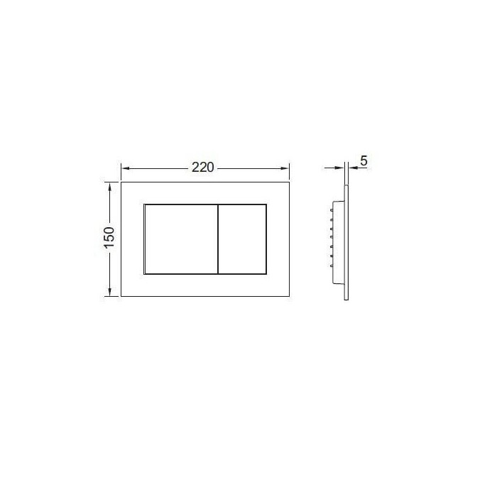 Universaalse WC (WC) seina sisse paigaldatavad raamikomplektid TECEprofili alus (4 in 1) + peatatud WC LAUFEN Lua Rimless õhukes
