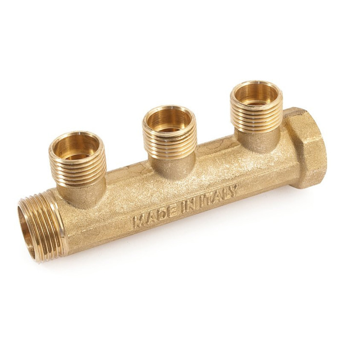 Collector brass for water GENERAL DETAILS - 3 rings
