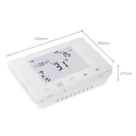 Wireless overhead room thermostats Wiriless, black