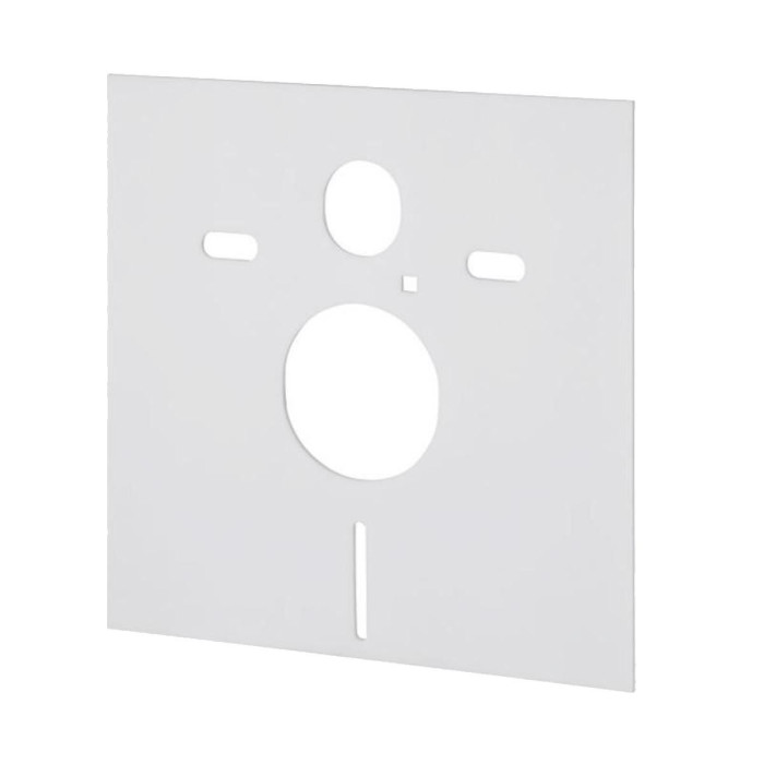 Pre-wall universal toilet (WC) frame sets EU (4 in 1) + suspended toilet EU Round W2 Rimless with slim Soft Close da