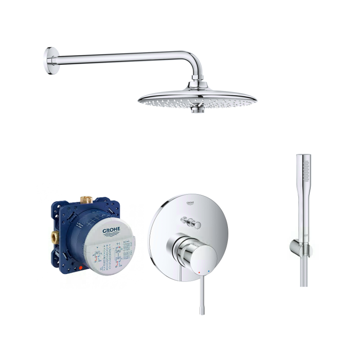 Pre-wall shower sets GROHE Essence 260 mm
